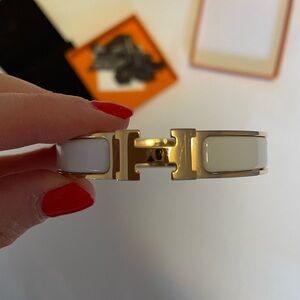 Authentic Hermes Clic H Bracelet